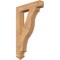 Ekena Millwork Funston Arts & Crafts Smooth Bracket, Western Red Cedar, 3 1/2"W x 20"D x 32"H BKT04X20X32FST03SWR - alternate 1